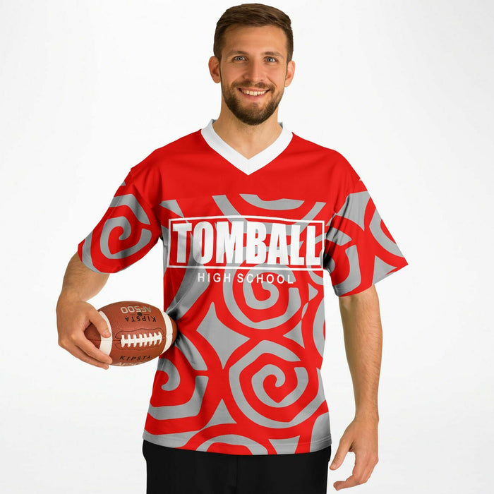 Tomball High School Cougars Football Jersey 16