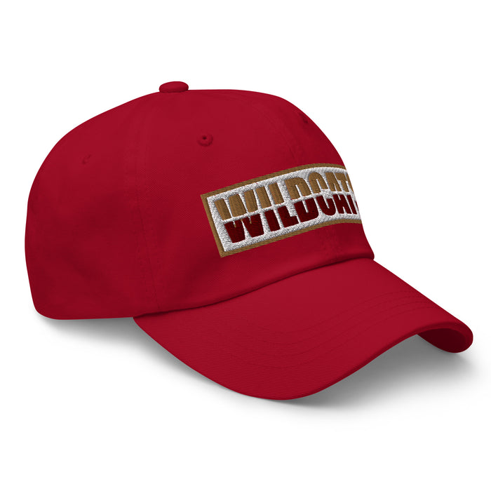 Cypress Woods Wildcats Deep Red Relaxed Fit Cap 205