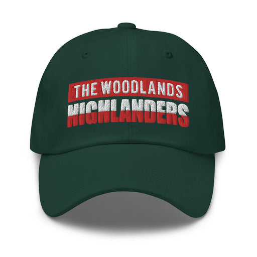 The Woodlands Highlanders Relaxed Fit Dark Green Cap 201