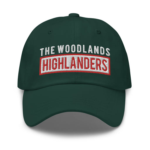 The Woodlands Highlanders Relaxed Fit Dark Green Cap 202