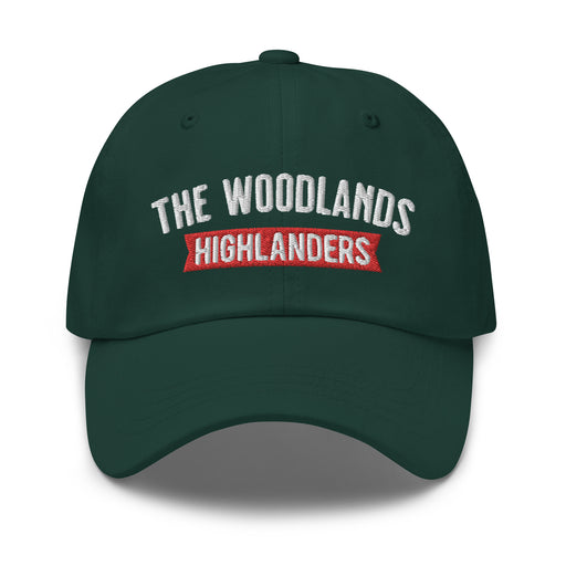 The Woodlands Highlanders Relaxed Fit Dark Green Cap 203