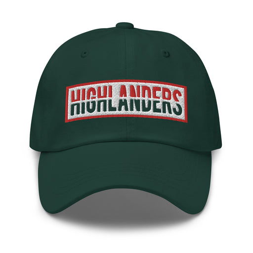 The Woodlands Highlanders Relaxed Fit Dark Green Cap 205