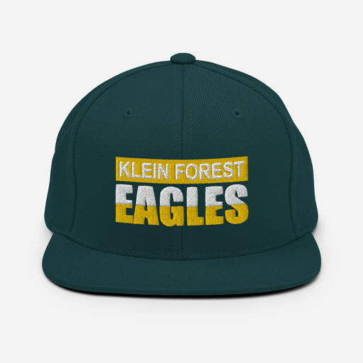 Klein Forest Eagles Snapback Dark Green Cap 201