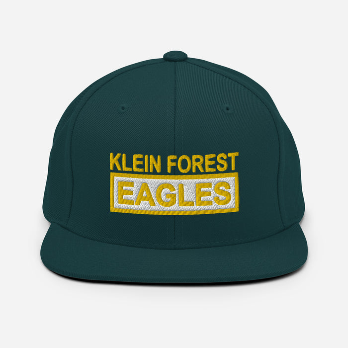 Klein Forest Eagles Snapback Dark Green Cap 202