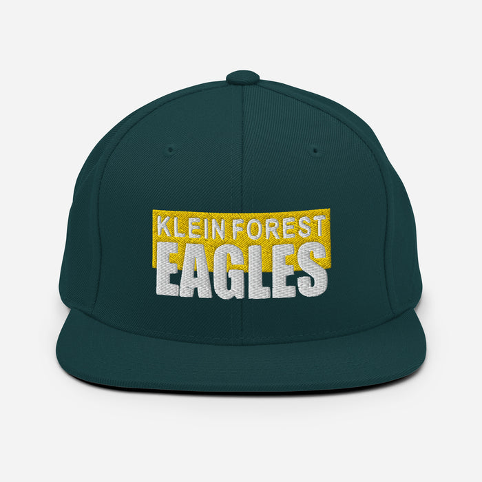 Klein Forest Eagles Snapback Dark Green Cap 204