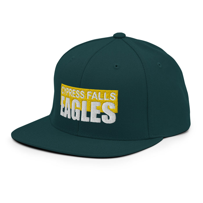 Cypress Falls Eagles Snapback Cap 204