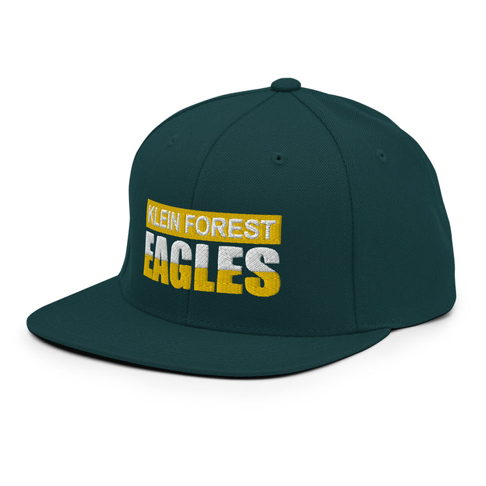 Klein Forest Eagles Snapback Dark Green Cap 201