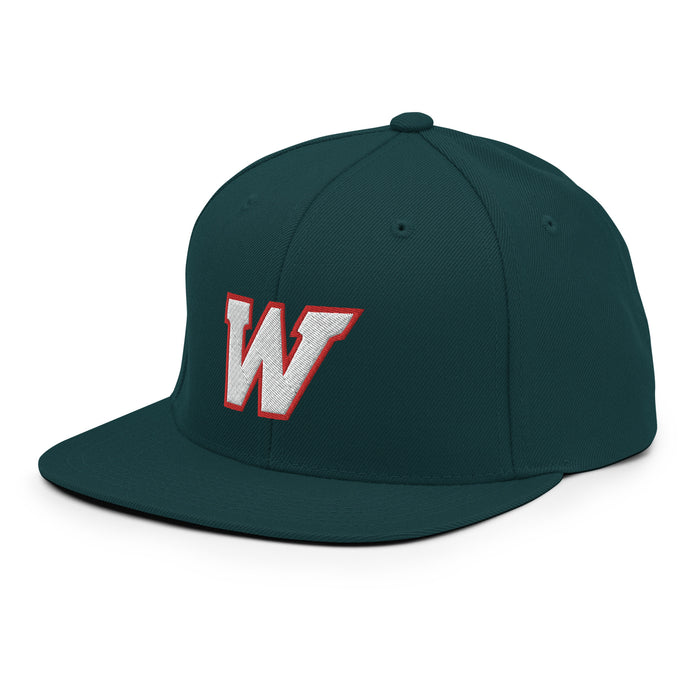 The Woodlands Highlanders Snapback Dark Green Cap 206