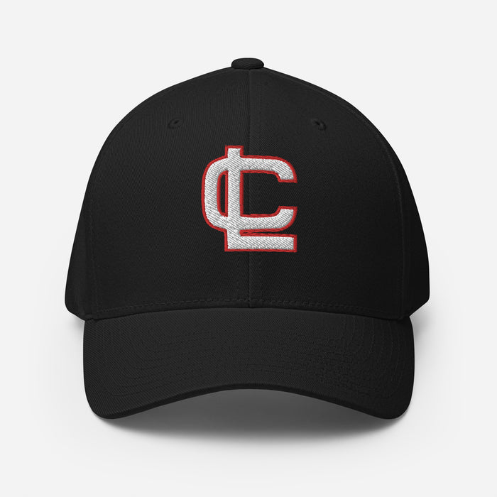 Langham Creek Lobos Flexfit Black Baseball Cap 206