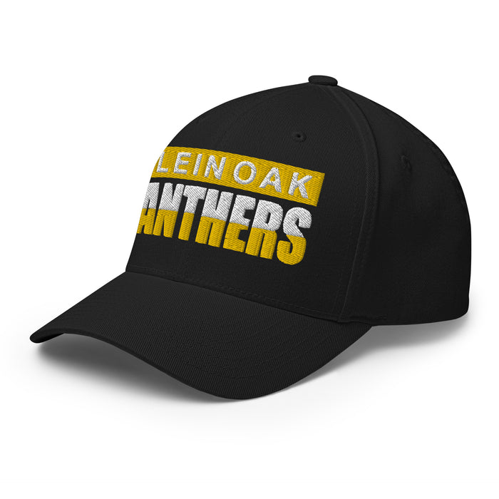 Klein Oak Panthers Flexfit Black Baseball Cap 201