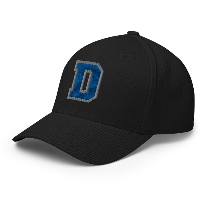 Dekaney Wildcats Flexfit Black Baseball Cap 207