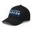 Side view of New Caney Eagles Flexfit Black Baseball Cap 201