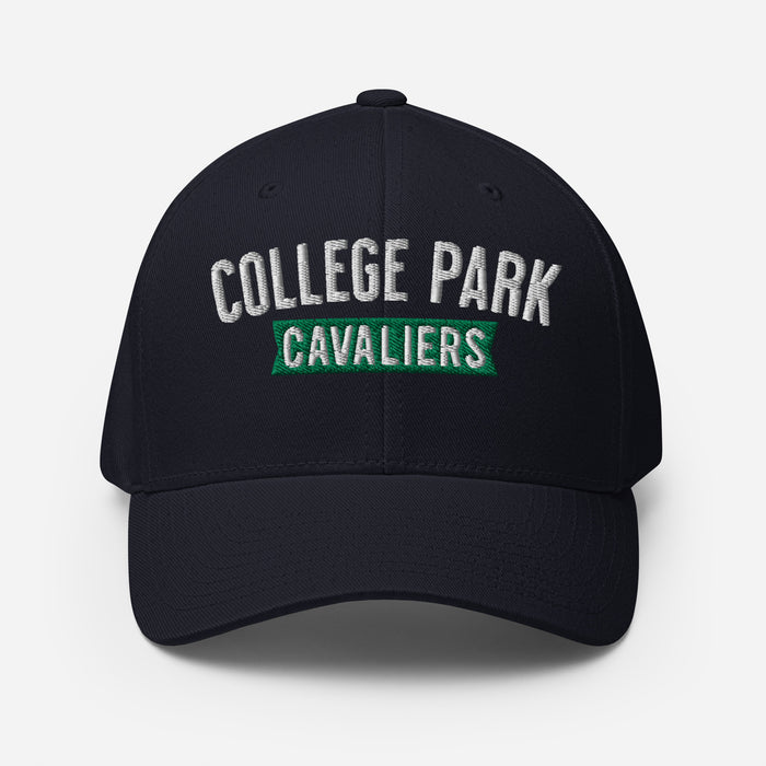 College Park Cavaliers Flexfit Navy Baseball Cap 203