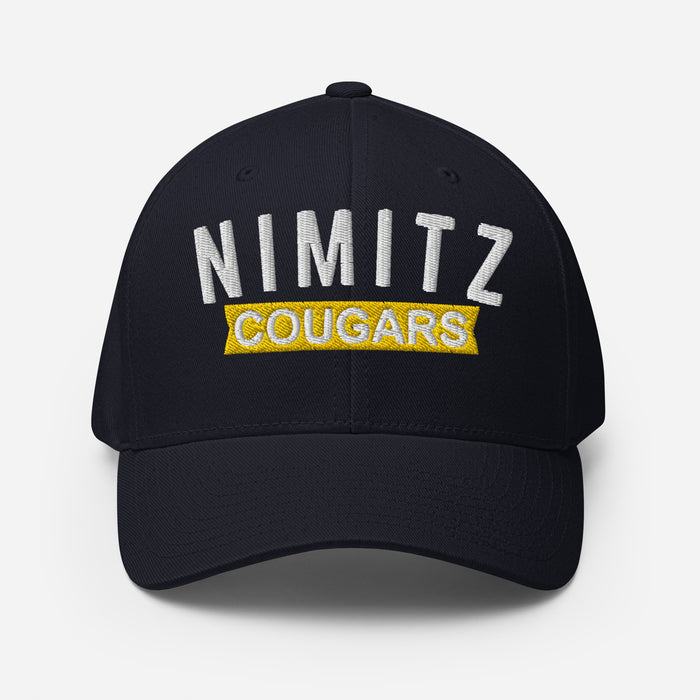 Nimitz Cougars Flexfit Navy Baseball Cap 203