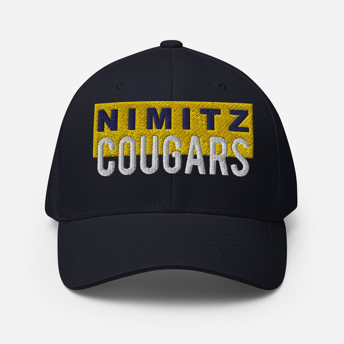 Nimitz Cougars Flexfit Navy Baseball Cap 204