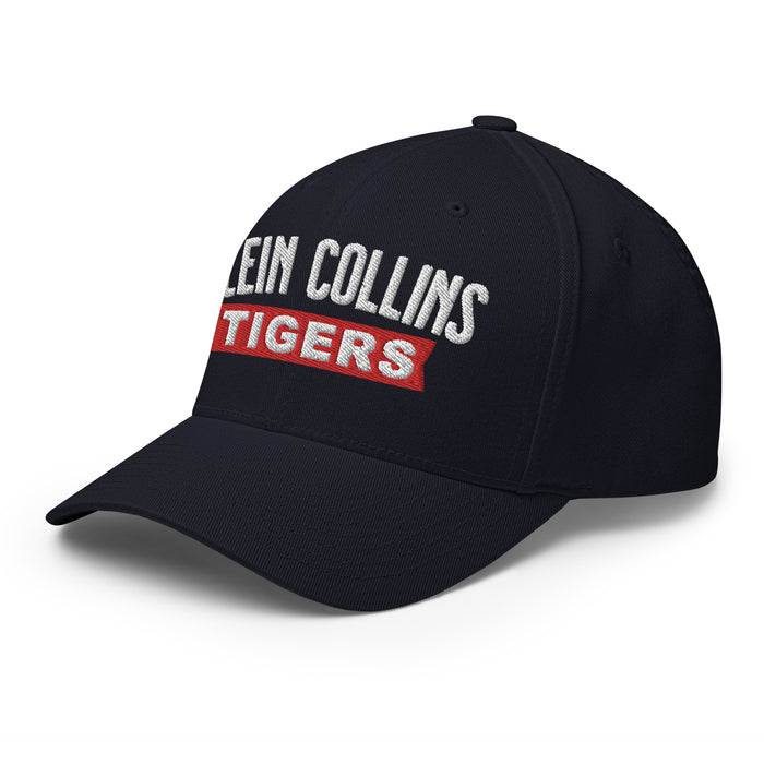 Klein Collins Tigers Flexfit Navy Baseball Cap 203