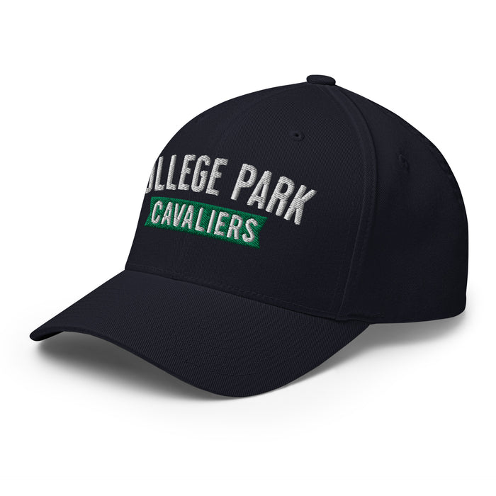 College Park Cavaliers Flexfit Navy Baseball Cap 203