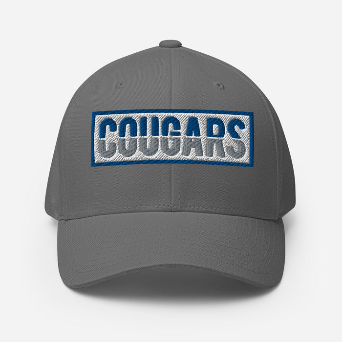 Cypress Creek Cougars Flexfit Grey Baseball Cap 205