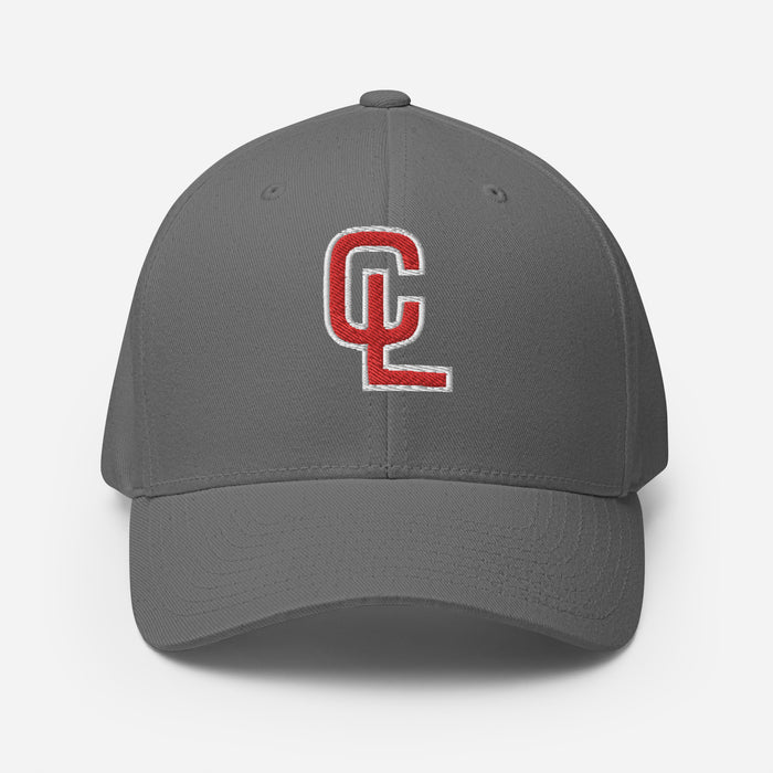 Cypress Lakes Spartans Flexfit Grey Baseball Cap 206