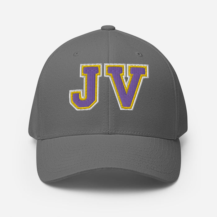 Jersey Village Falcons Flexfit Grey Baseball Cap 206