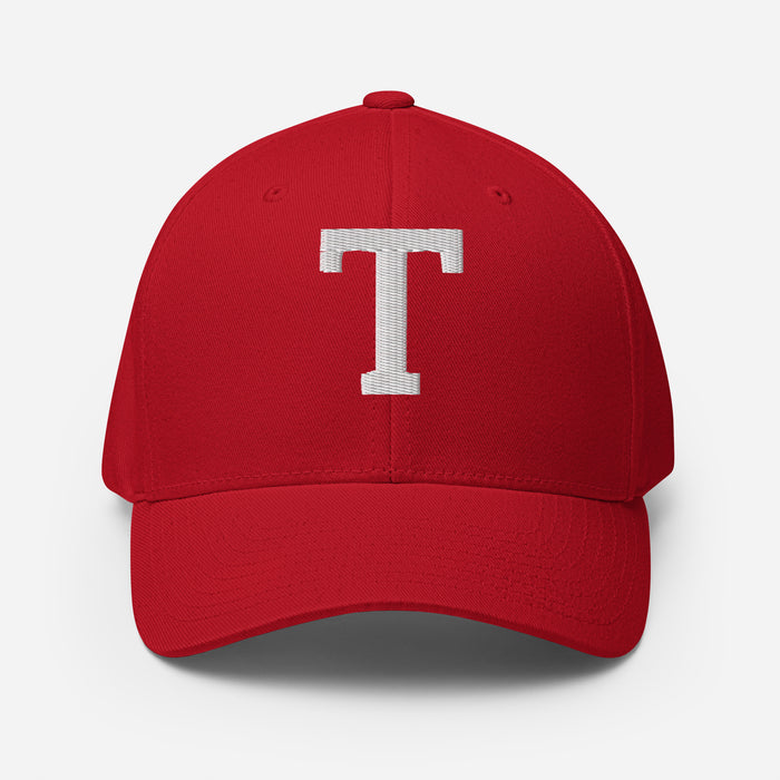 Tomball Cougars Flexfit Red Baseball Cap 206