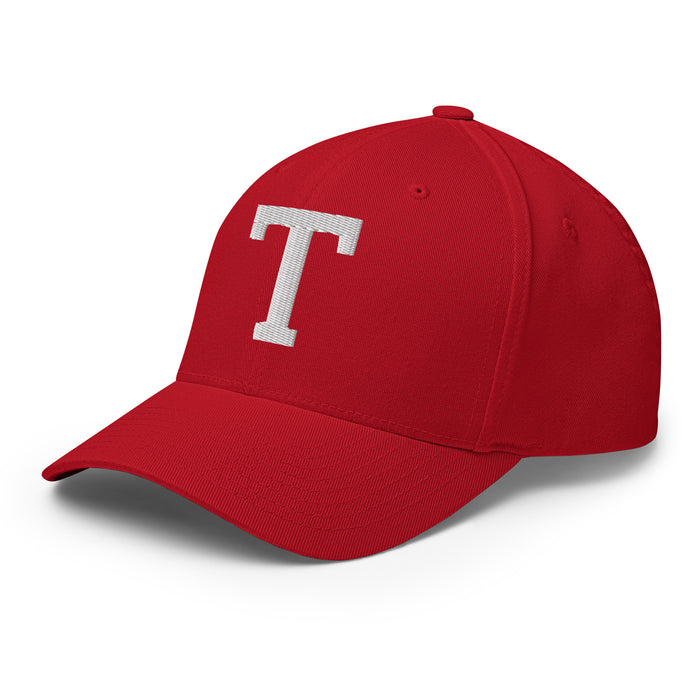 Tomball Cougars Flexfit Red Baseball Cap 206