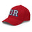 Oak Ridge War Eagles Flexfit Red Baseball Cap 206