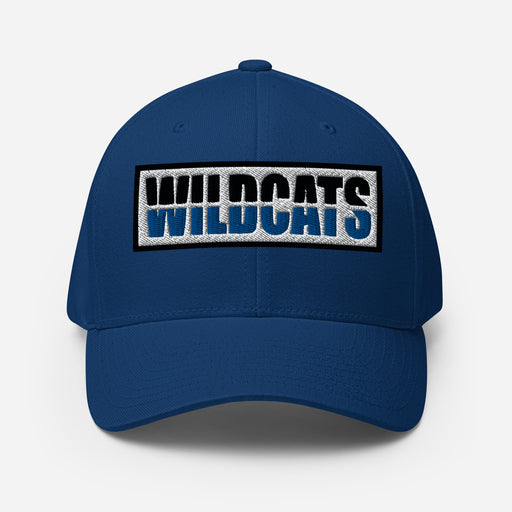 Dekaney Wildcats Flexfit Royal Baseball Cap 205