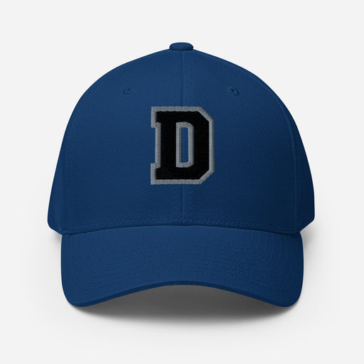 Dekaney Wildcats Flexfit Royal Baseball Cap 207