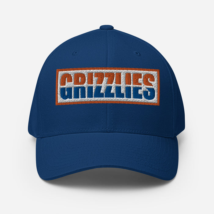 Grand Oaks Grizzlies Flexfit Royal Baseball Cap 205