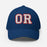 Oak Ridge War Eagles Flexfit Royal Baseball Cap 206