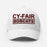 Cy-Fair Bobcats Flexfit White Baseball Cap 202