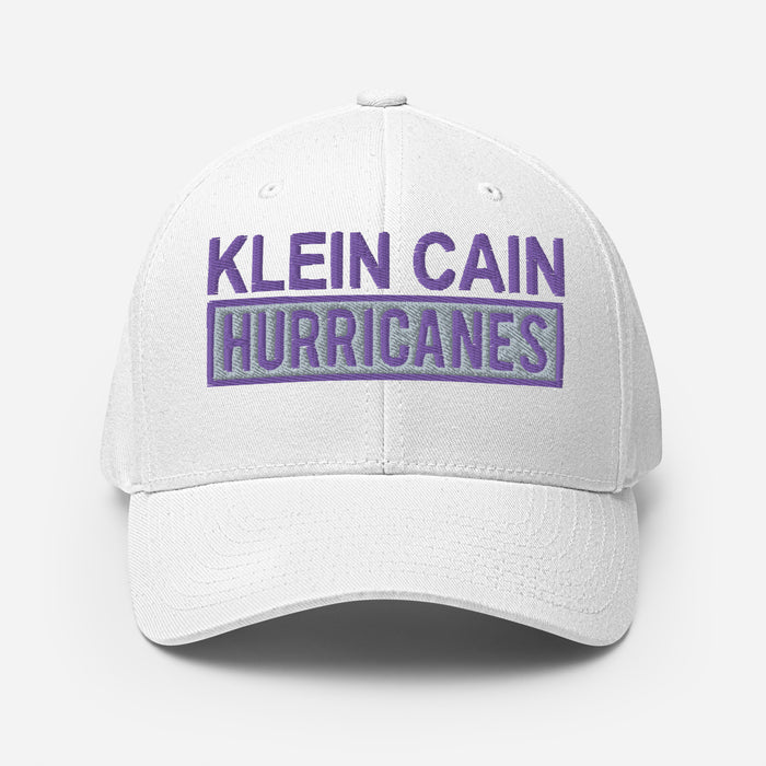 Klein Cain Hurricanes Flexfit White Baseball Cap 202