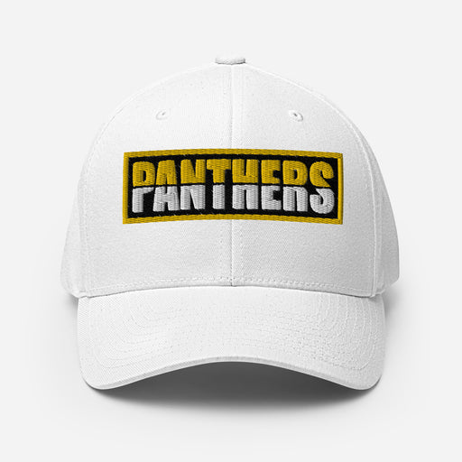 Klein Oak Panthers Flexfit White Baseball Cap 205