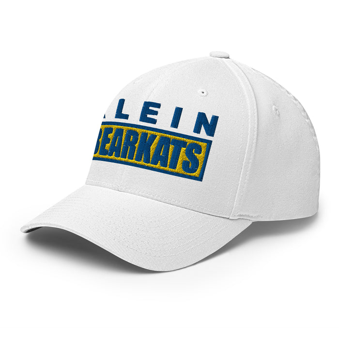 Klein Bearkats Flexfit White Baseball Cap 202