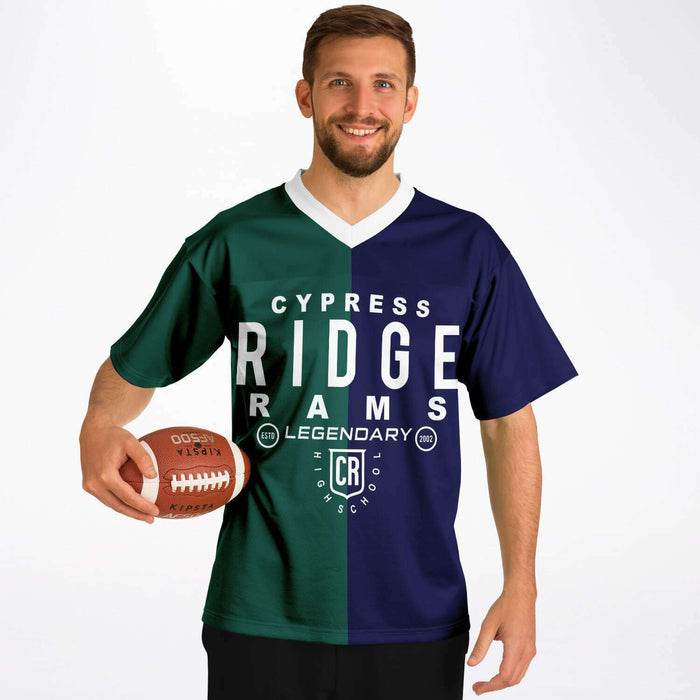 Cypress Ridge Rams Football Jersey 04