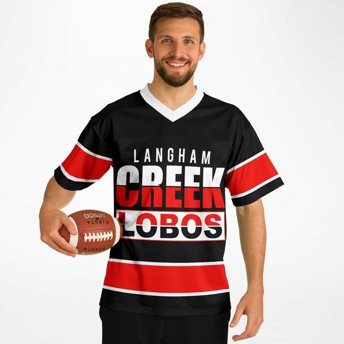 Langham Creek Lobos Football Jersey 13