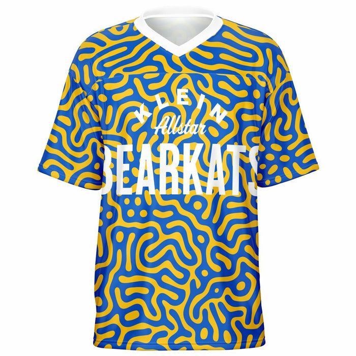 Klein Bearkats football jersey -  ghost view - front