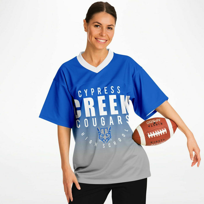 Cypress Creek Cougars Football Jersey 05