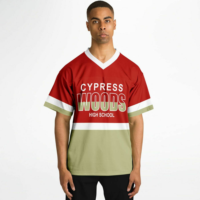 Cypress Woods Wildcats Football Spirit Jersey 10