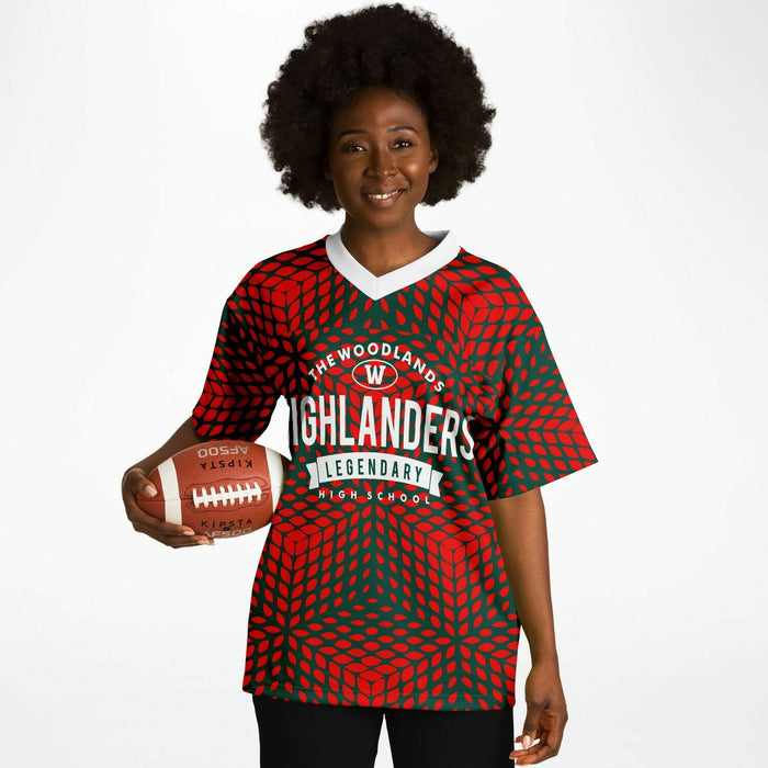 The Woodlands Highlanders Football Jersey 22