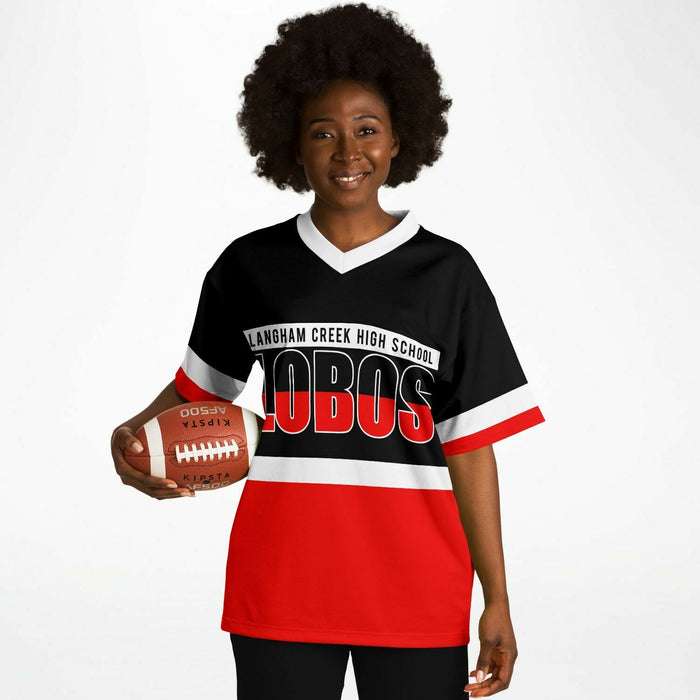 Langham Creek Lobos Football Jersey 10