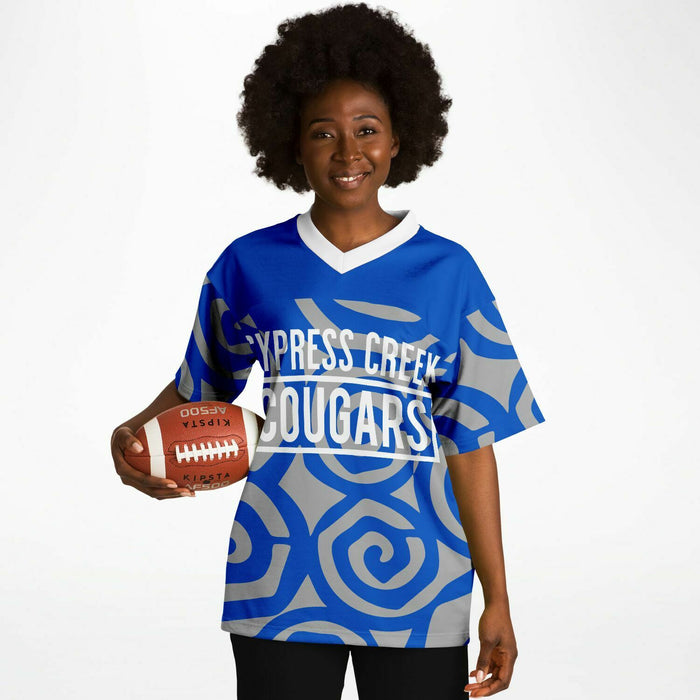 Cypress Creek Cougars Football Jersey 16