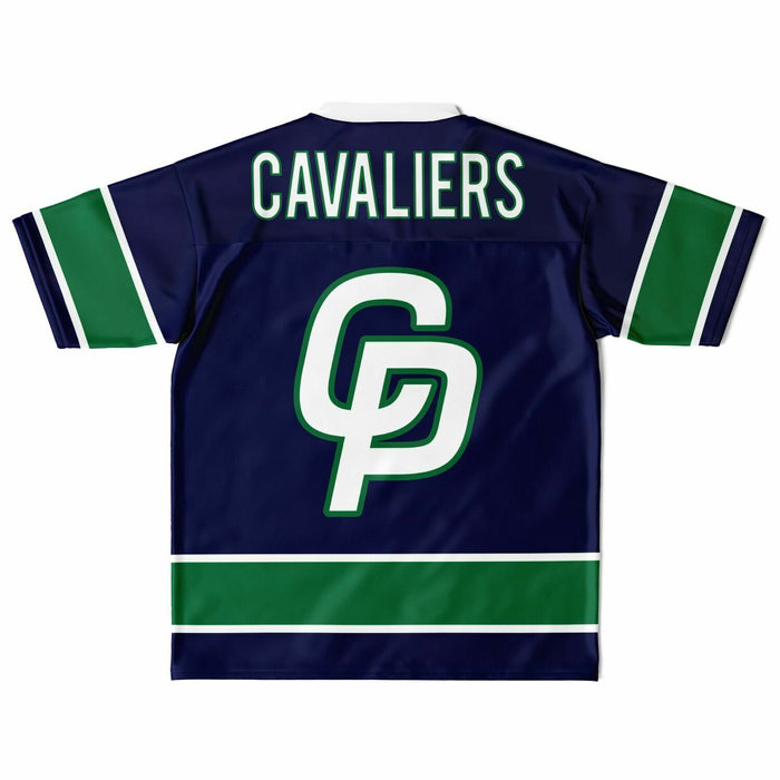 College Park Cavaliers football jersey laying flat - back 13