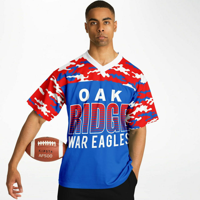 Oak Ridge War Eagles Football Jersey 08