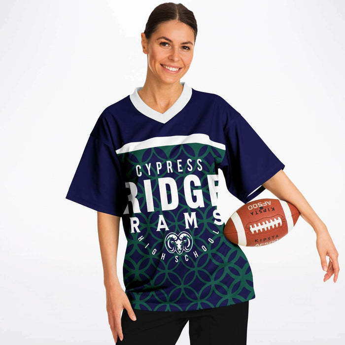 Cypress Ridge Rams Football Jersey 15