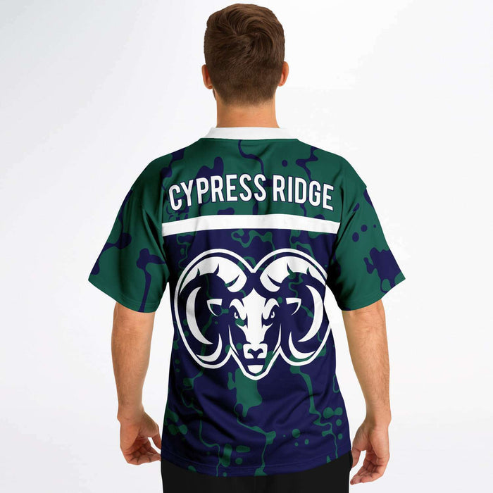 Cypress Ridge Rams Football Jersey 26