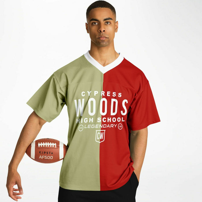 Cypress Woods Wildcats Football Spirit Jersey 04