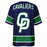 College Park Cavaliers football jersey -  ghost view - back 13