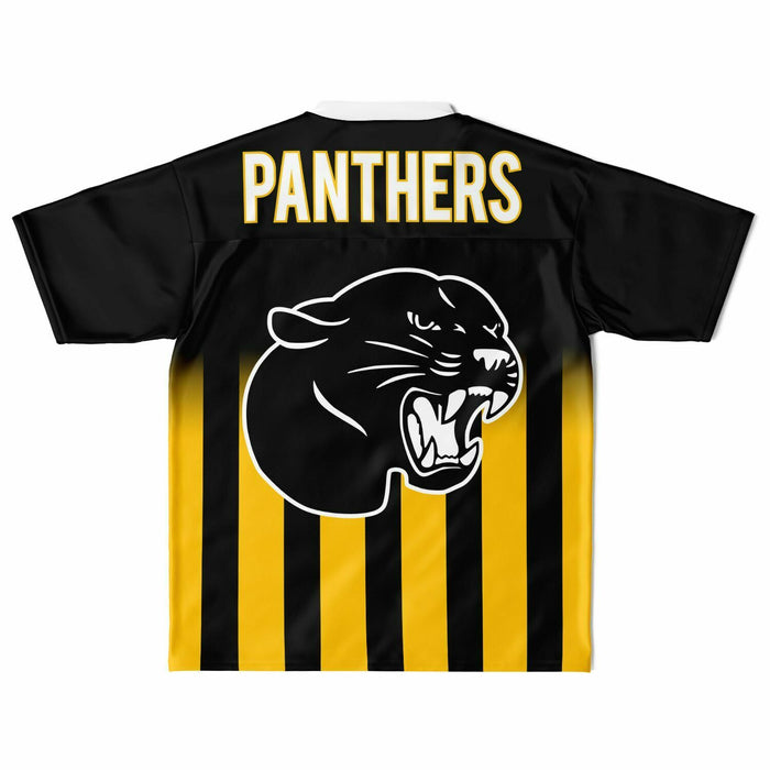 Klein Oak Panthers football jersey laying flat - back